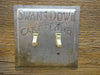 Switch Plates Made From Vintage Swans Down Cake Flour Pans