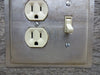 Combo Switch Outlet Cover Made From A Vintage Ekcoloy Baking Pan