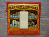 Rocker Light Switch Covers Made From A Vintage Barnums Crackers Tin