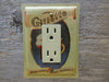 GFCI Covers Rocker Switch Plates Made From Vintage Gillette Razors Tins