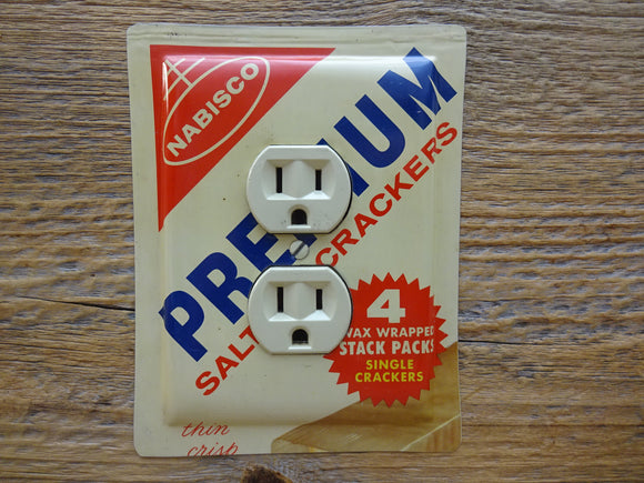 Vintage Outlet Covers Made From Nabisco Premium Saltines Crackers Tins