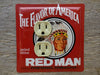 Outlet Covers Made From Red Man Indian Tobacco Tins