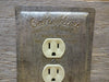 Outlet Covers Made From Bake King Baking Pans