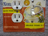 Vintage Outlet Covers Combo Switch Plate Made From Monarch Tea Tins
