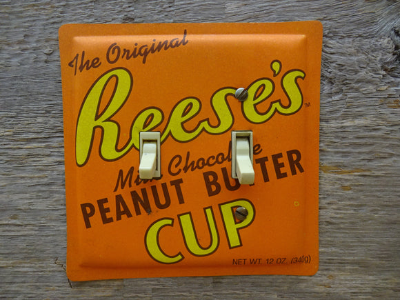 Switch Plates Made From Reeses Peanut Butter Cup Tins