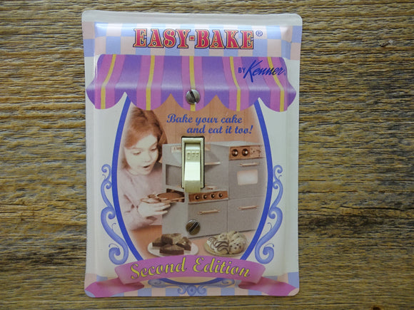 Light Switch Covers Made From Easy Bake Oven Tins