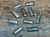 Metal Material Findings Small Pieces Recycled Baking Pans Pack Of 10