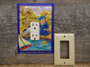 GFCI Cover Or Rocker Light Switch Plate Made From A Cracker Jack Tin
