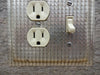 Combo Switch Outlet Cover Made From A Vintage Ovenex Baking Pan
