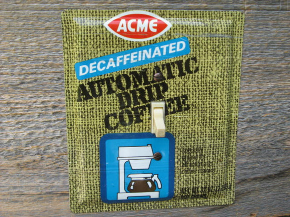 Vintage Acme Coffee Tin Switch Plate 50% Off Clearance 