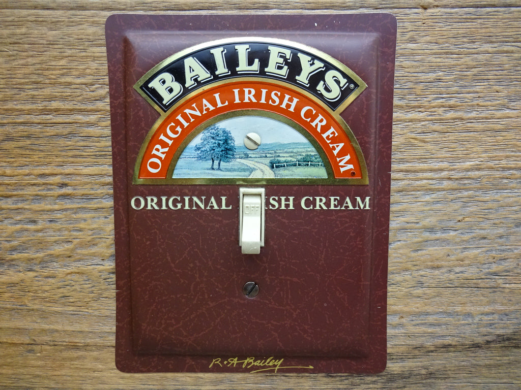 Switch Plates Made From Baileys Irish Cream Tins