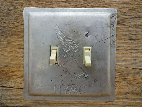 Switch Plates Made From NYAC New York Athletic Club Baking Pans