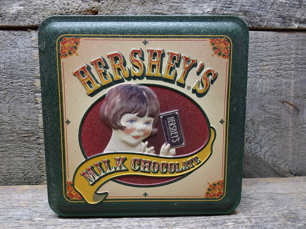 1999 Hersheys Milk Chocolate Tin Collectible Advertising Tins For Sale